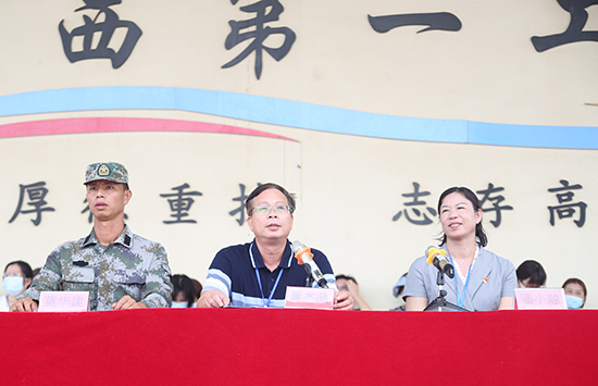 1663833344332839.jpg 8.黄杰品校长作军训总结.jpg